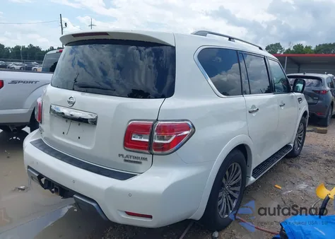 2019 Nissan Armada Platinum z USA, uszkodzony, nr VIN JN8AY2NF3K9350117